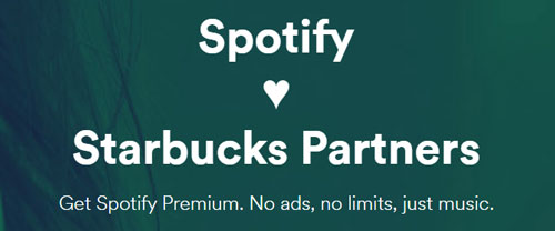obtén spotify premium gratis trabajando en starbucks