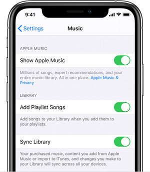 spotify a ipod por la biblioteca de apple music